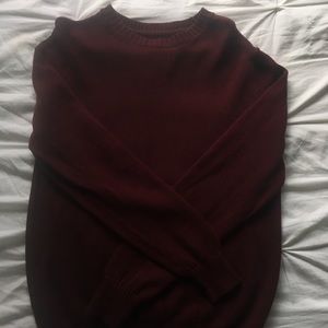 Maroon St. John’s bay sweater